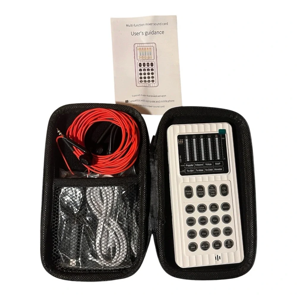 Voice Changer Portable Voice Changer Device With 8 Sound Effects Colorful ATBO